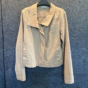James Perse khaki/tan jacket size 4 (XL)